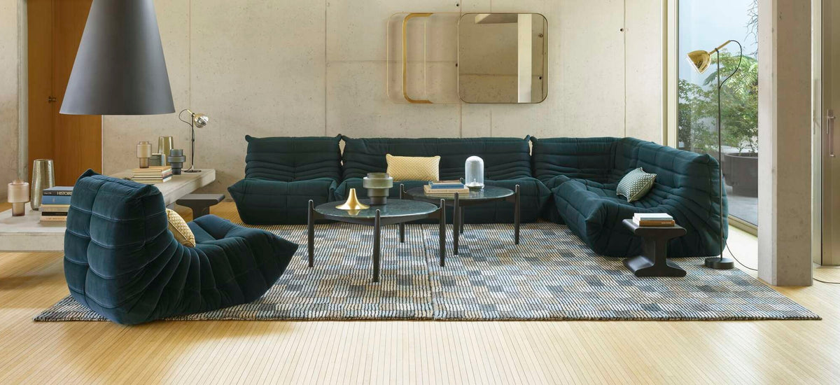 Rearrange the room. Keep the sofa.